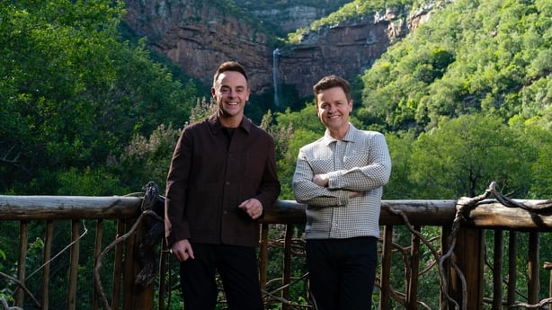 Ant and Dec on the set of I'm a Celebrity... South Africa