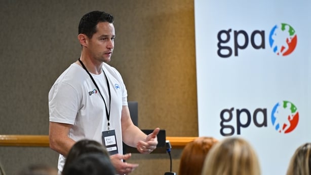 Arron Graffin of the Gaelic Players Association