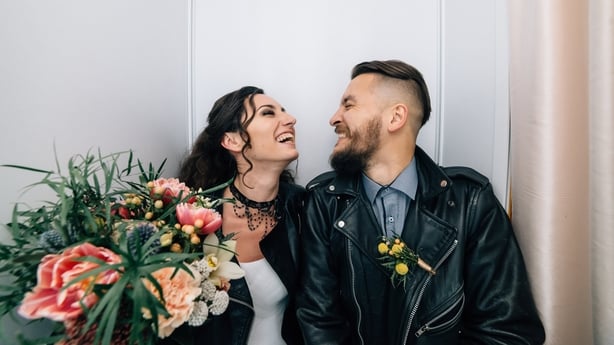 alternative bride and groom