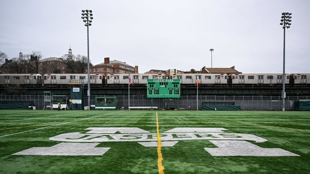 A general view of Gaelic Park before the Connacht GAA Football Senior Championship quarter-final match between New York and Galway at Gaelic Park in New York, USA.