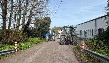 How significant are protests on Ireland's fuel supplies?