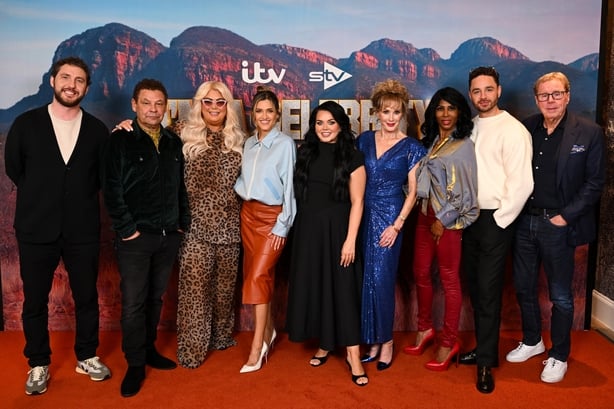 LONDON, ENGLAND - MARCH 09: Seann Walsh, Craig Charles, Gemma Collins, Ashley Roberts, Scarlett Moffatt, Beverley Callard, Sinitta, Adam Thomas and Harry Redknapp attend the "I'm a Celebrity... South Africa" 2026 Photocall at the Ham Yard Hotel on March 09, 2026 in London, England. (Photo by Jeff Sp