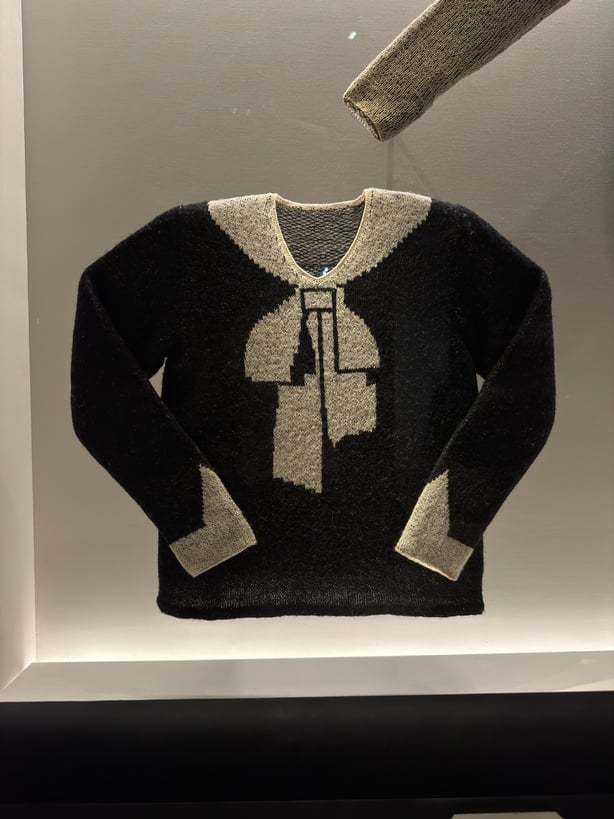 A knitwear design by Schiaparelli