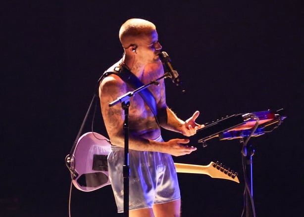 Justin Bieber performs on stage at the 68th GRAMMY Awards held at the Crypto.com Arena on 1 February, 2026 in Los Angeles, California. (Photo by Christopher Polk/Billboard via Getty Images)