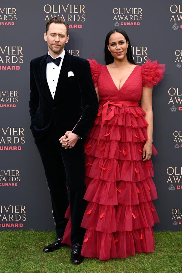 Tom Hiddleston and Zawe Ashton 