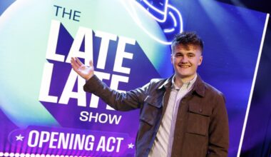 Paddy Treacy first finalist for Late Late Opening Act