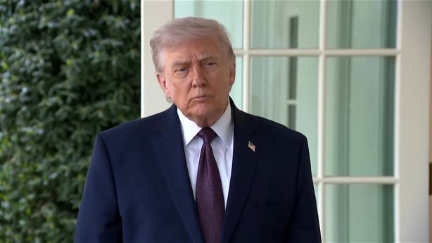 US President Donald Trump