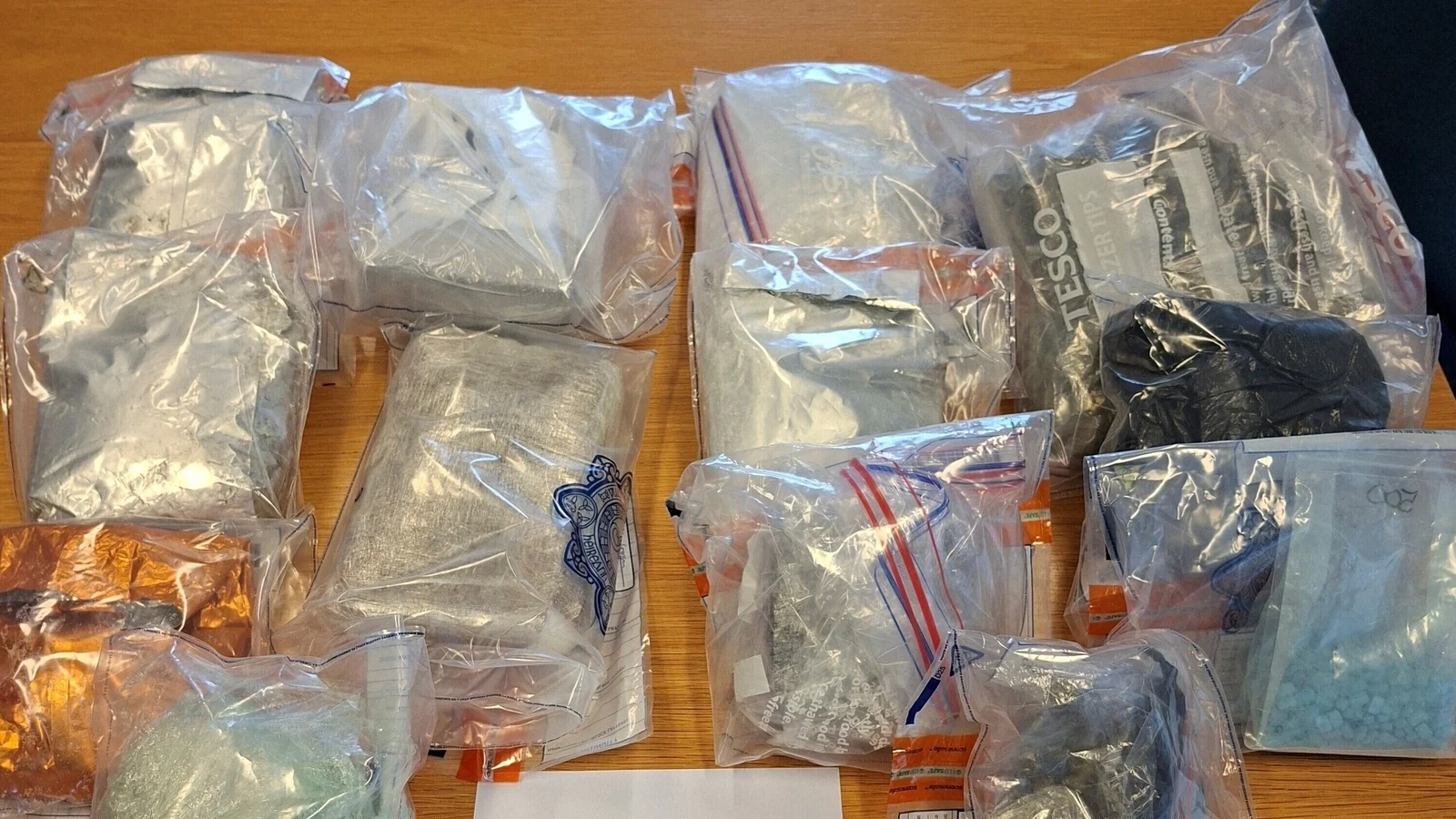 Two held as drugs worth over €540,000 seized in Co Offaly