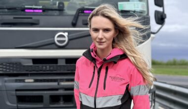 Truck driver wants her voice to be heard