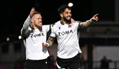 McDaid's late double propels Dundalk into third spot
