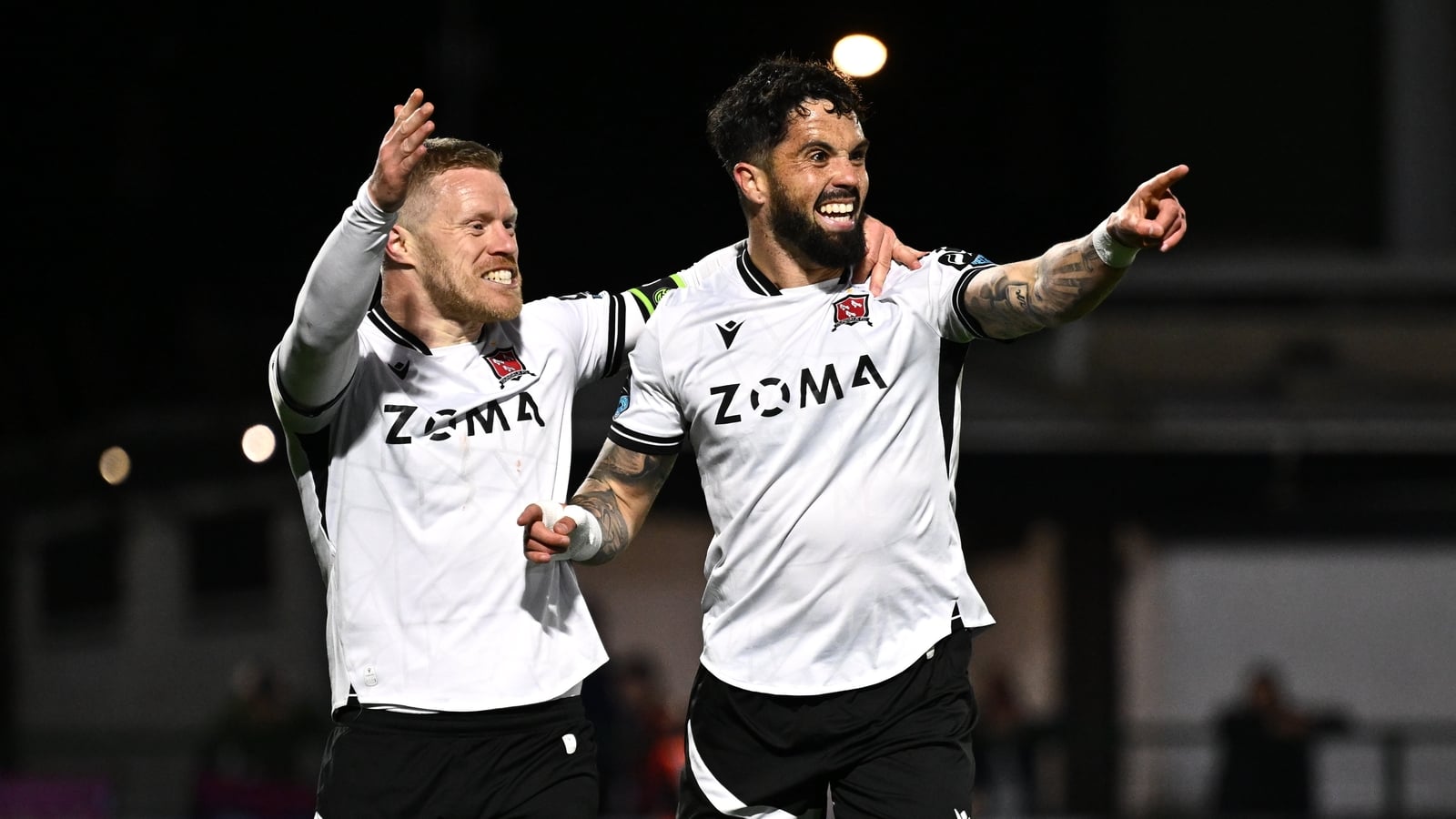 McDaid's late double propels Dundalk into third spot