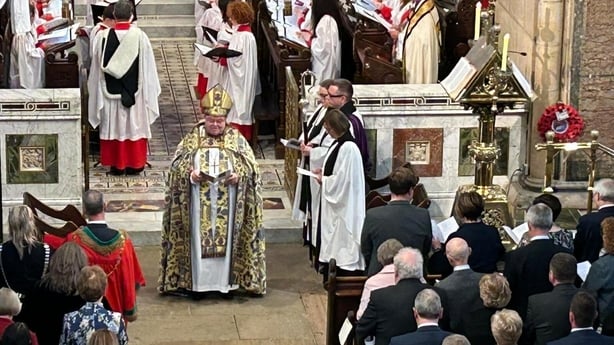 The service marking the retirement of Paul Colton as the Bishop of Cork, Cloyne and Ross