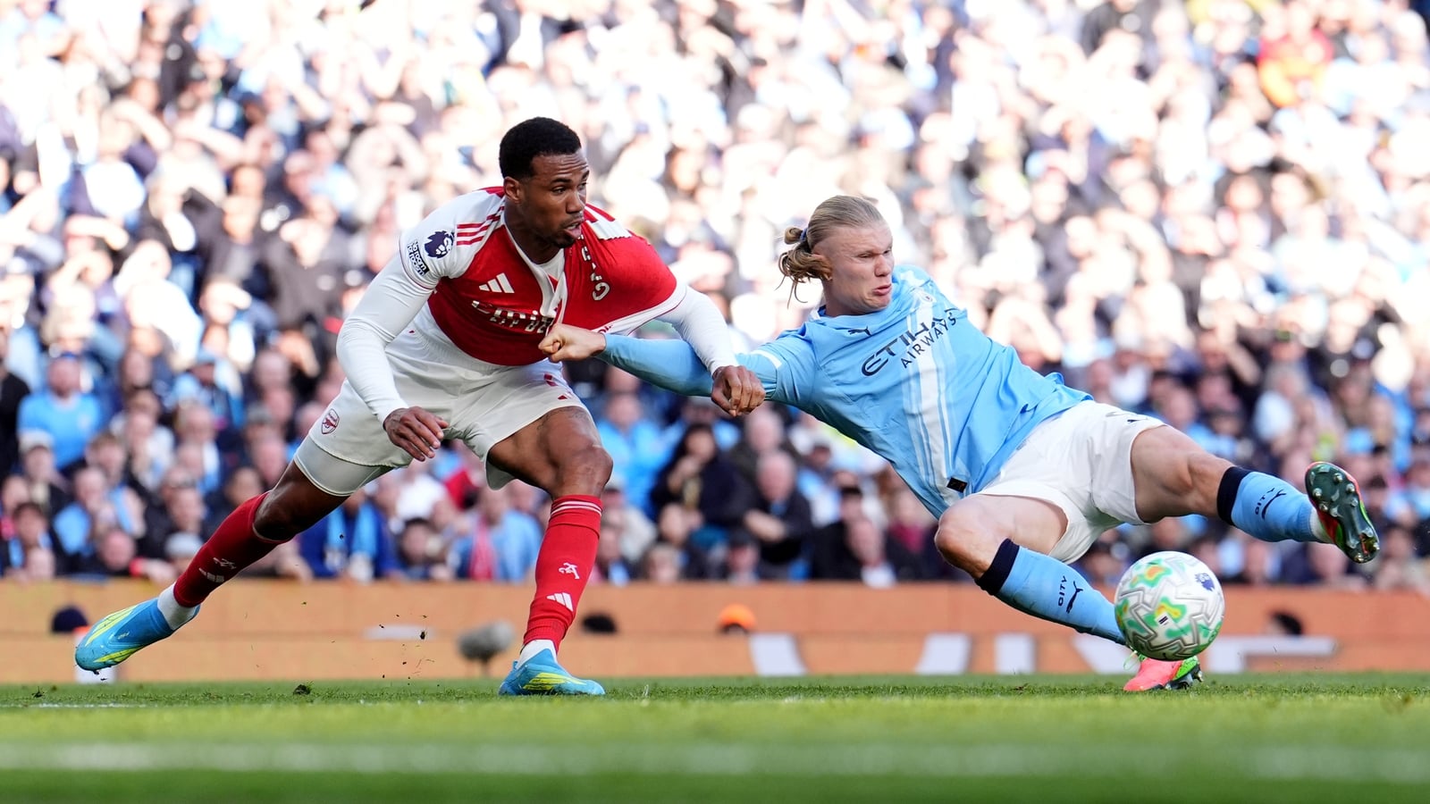 City take control of title race with victory over Arsenal