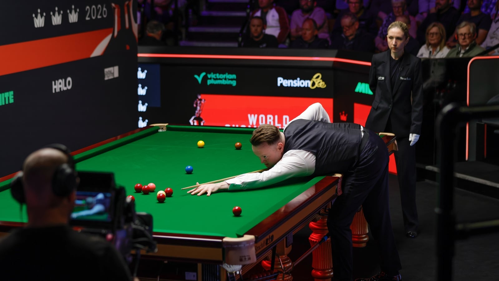 Murphy unhappy with fan's crude comment at the Crucible