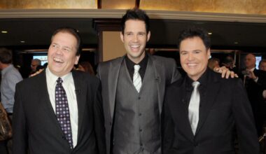 Donny Osmond pays tribute to brother and 'protector' Alan