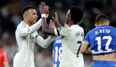 Real Madrid record win over Alaves