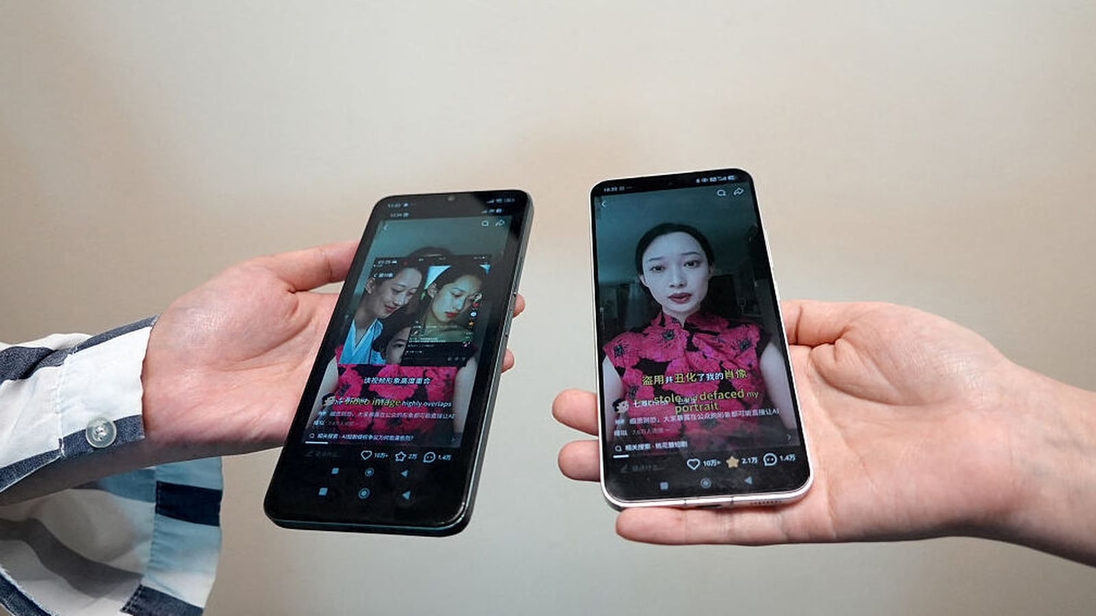 'Clearly me' - Chinese AI drama accused of stealing faces