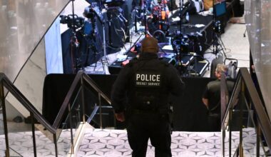 Trump 'safe' after evacuation from event