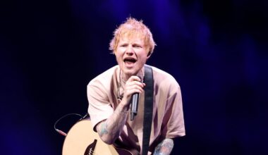 Ed Sheeran reveals he had shingles but is 'on the mend'