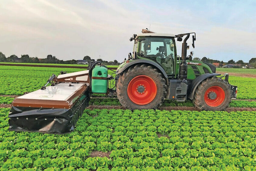 The Technical Committee for Technology Assessment (TCT) has evaluated the downward spraying technique of the SpotSprayING precision sprayer from Austrian manufacturer Farm-ING and added it to the DRT list with a 95 per cent drift reduction rating. Photos: Farmstore