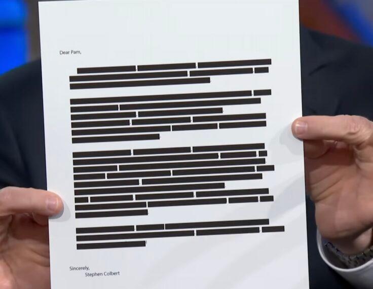 Colbert Bondi letter