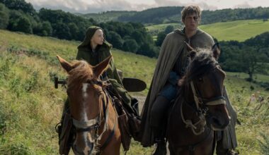 Dexter Sol Ansell (Egg) and Peter Claffey (Dunk) in A Knight of the Seven Kingdoms.