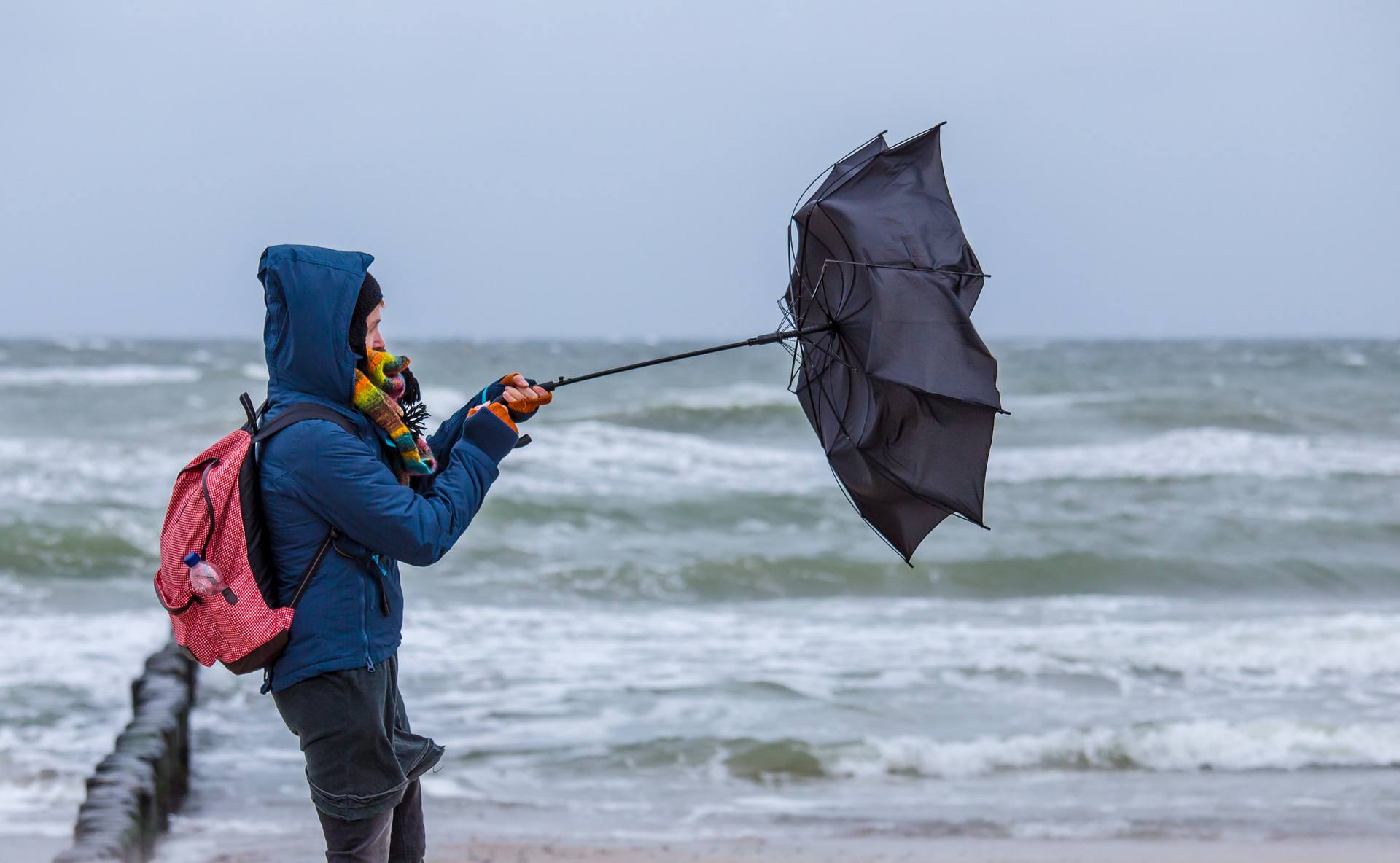 Scotland was hit by strong winds in recent weeks, with Storm Dave battering some areas