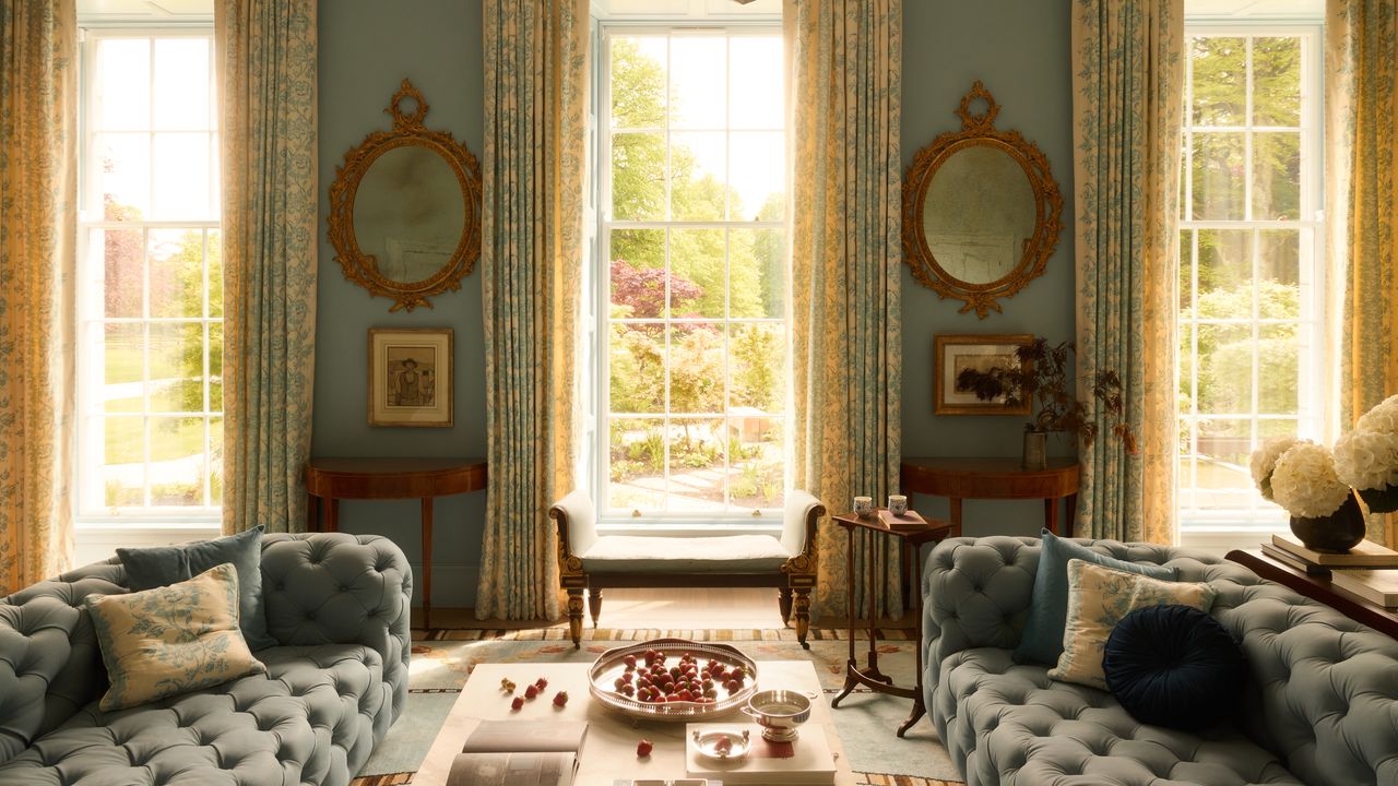 A Georgian manor in the Irish countryside that has been gently eased into the present