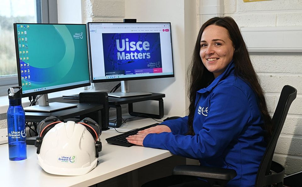 Uisce Éireann’s Sampling Supervisor, Dearbhaile MacIntyre from Ramelton, pictured at Goldrum Water Treatment Plant.