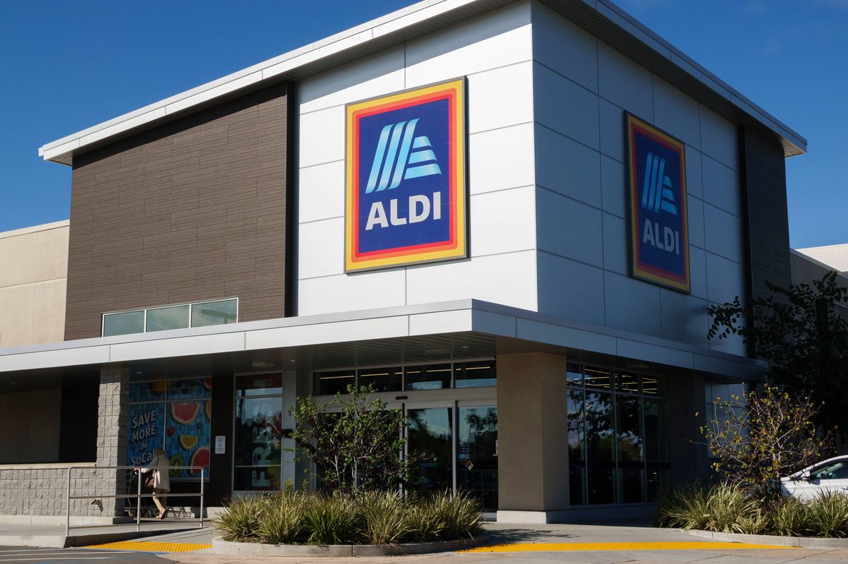 An Aldi supermarket