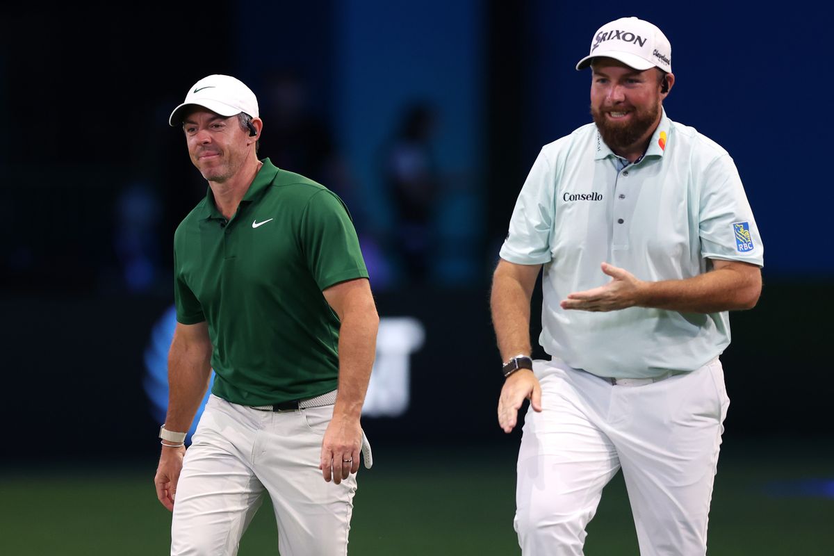 Rory McIlroy and Shane Lowry 