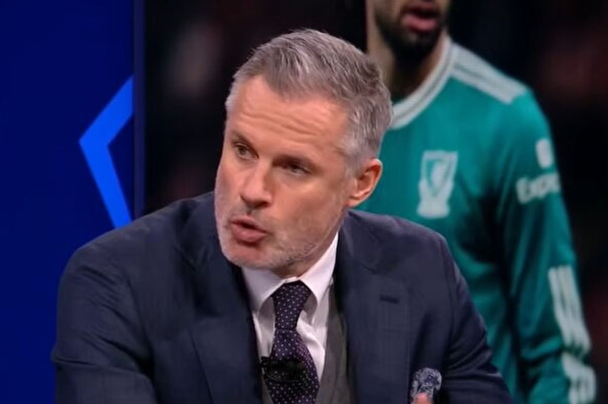 Jamie Carragher was alarmed by the gap between the two teams
