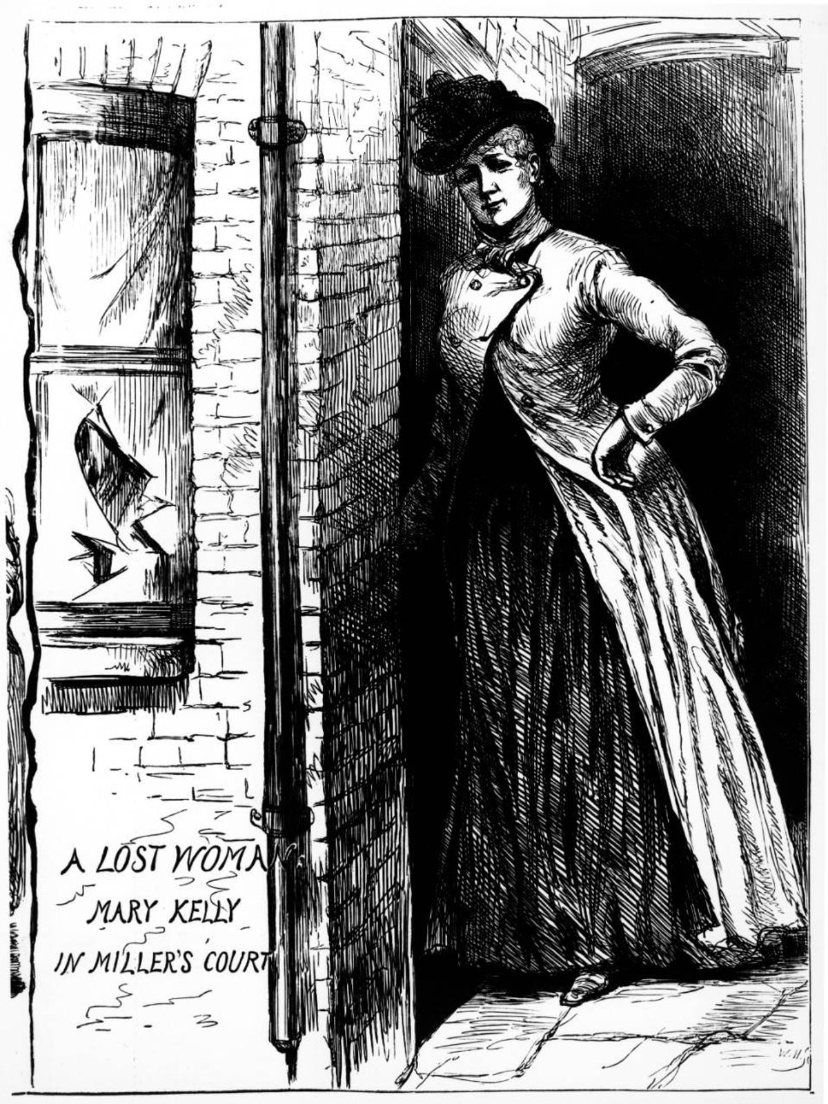 At around 25 years of age, Mary Jane Kelly was the youngest by far of Jack the Ripper's victims
