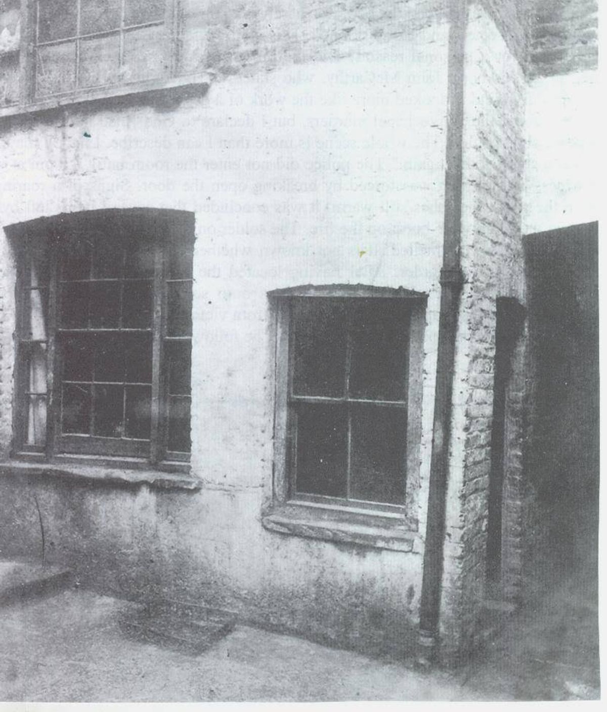 The room where Mary Jane Kelly's body was found