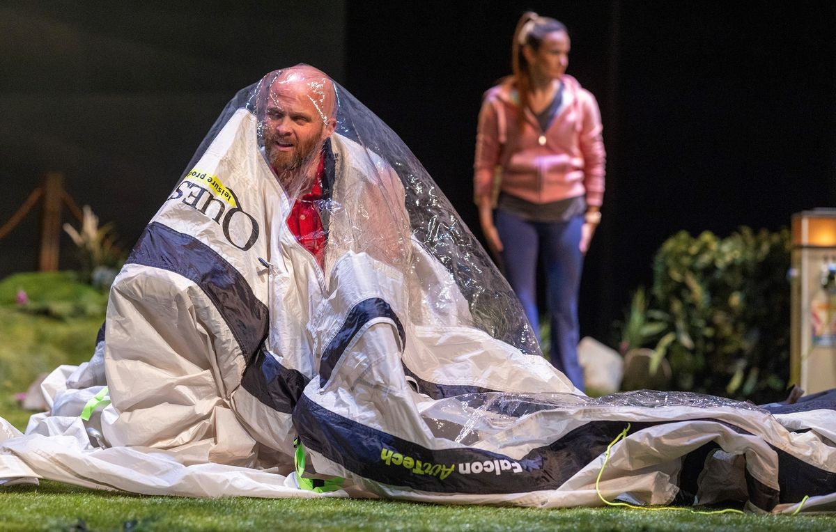 Frazer Hammill appears in a production at the New Vic Theatre in Newcastle