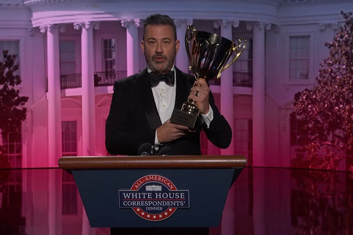 Kimmel held a mock correspondents dinner mocking Trump