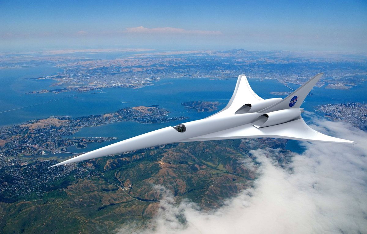 The experimental plane reached a peak altitude of 20,000 feet