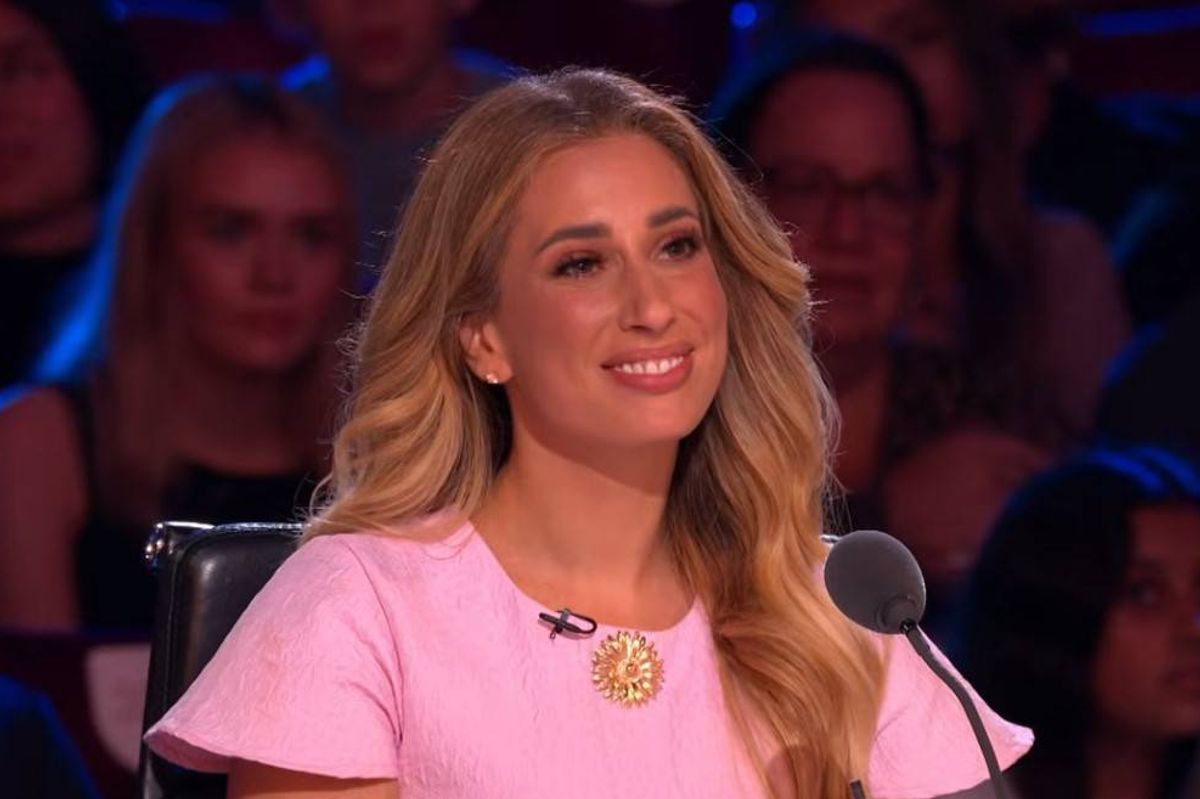 Stacey Solomon stepped in for Simon Cowell on BGT