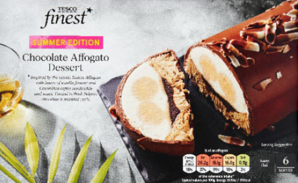 Tesco Finest Summer Edition Chocolate Affogato Dessert