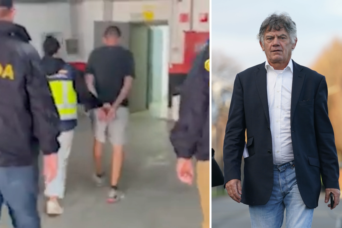 This is the moment Spanish cops arrested a key associate of Gerry “the Monk” Hutch