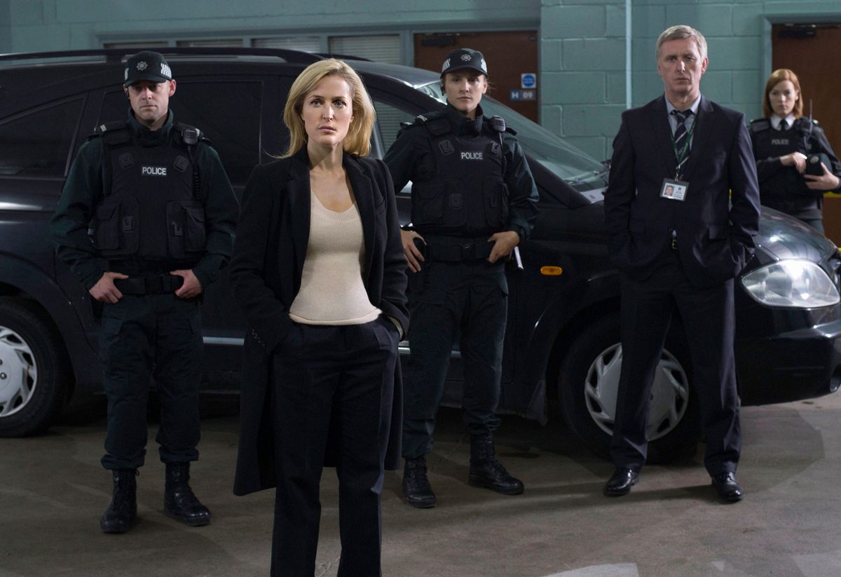 Gillian Anderson in The Fall