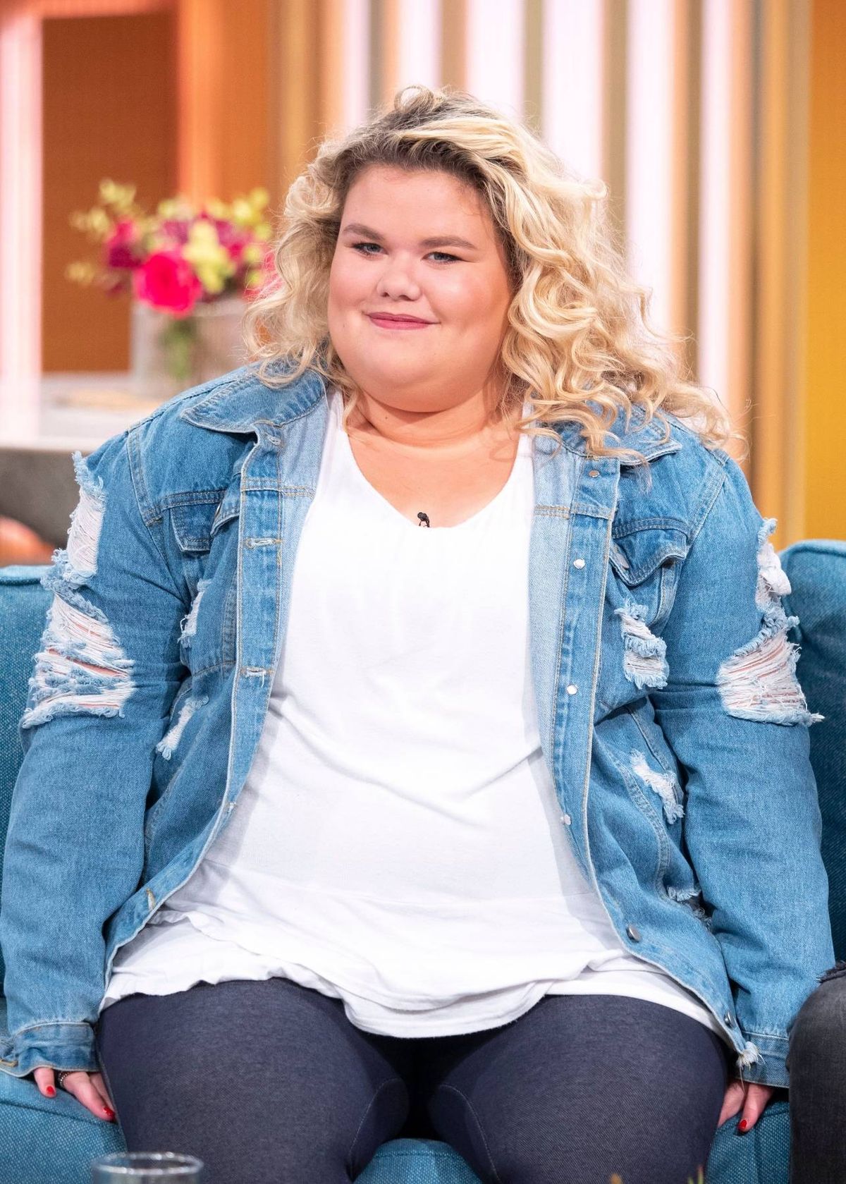 Amy on This Morning in 2018