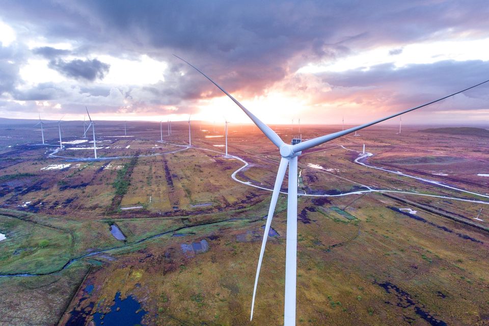 Bord na Móna wind farm at Oweninny, Co Mayo. Photo: Bord na Móna