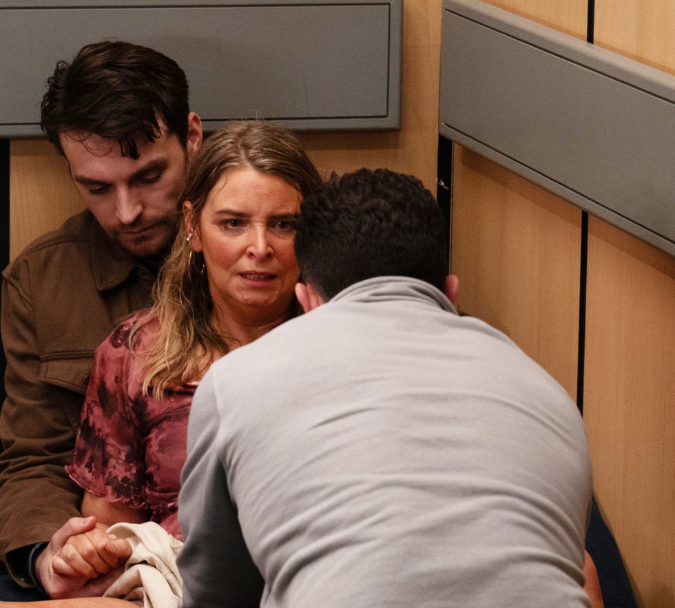 Mack Boyd, Charity Dingle, Emmerdale mack boyd, charity dingle, emmerdale