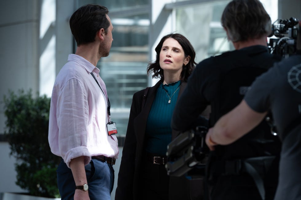 EMBARGOED 16.04.26 00:01 Gemma Arterton filming Secret Service gemma arterton filming secret service