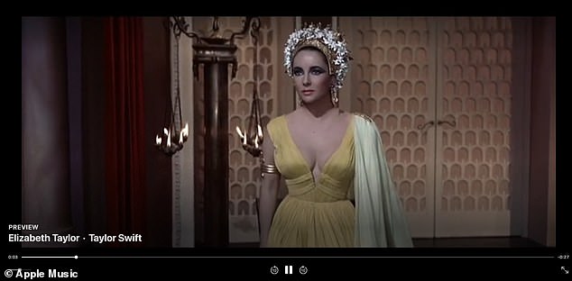 Hours after Taylor Swift released a surprise music video for her single Elizabeth Taylor, the late screen legend's estate reacted to the tribute composed entirely of archival clips from her films Cleopatra, Cat on a Hot Tin Roof, A Place in the Sun, Giant and more