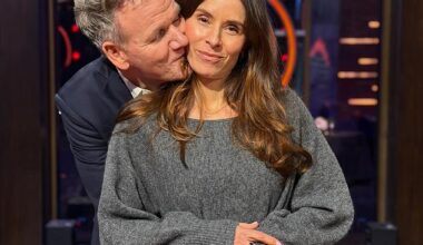 Gordon Ramsay is smitten with his new MasterChef co-host. The chef, who is the the lead judge on MasterChef USA  shared photos with his wife Tana as she visited the set this week