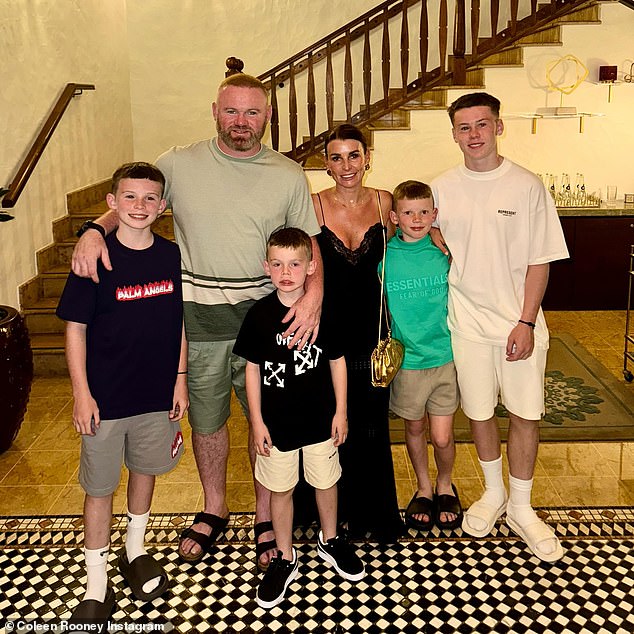 Coleen has been married to football legend Wayne since 2008 and together they are parents to sons Kai, 16, Klay, 12, Kit, 10, and eight-year-old Cass