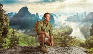 China With Ben Fogle saw the short-trousered traveller try out for microdrama stardom as he visited the Hengdian world studios, south of Shanghai