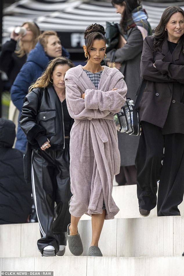 She went on: 'And things like make-up lighting, angles, even how you do your brows or contour can completely change how your face looks. There are so many factors that go into it'